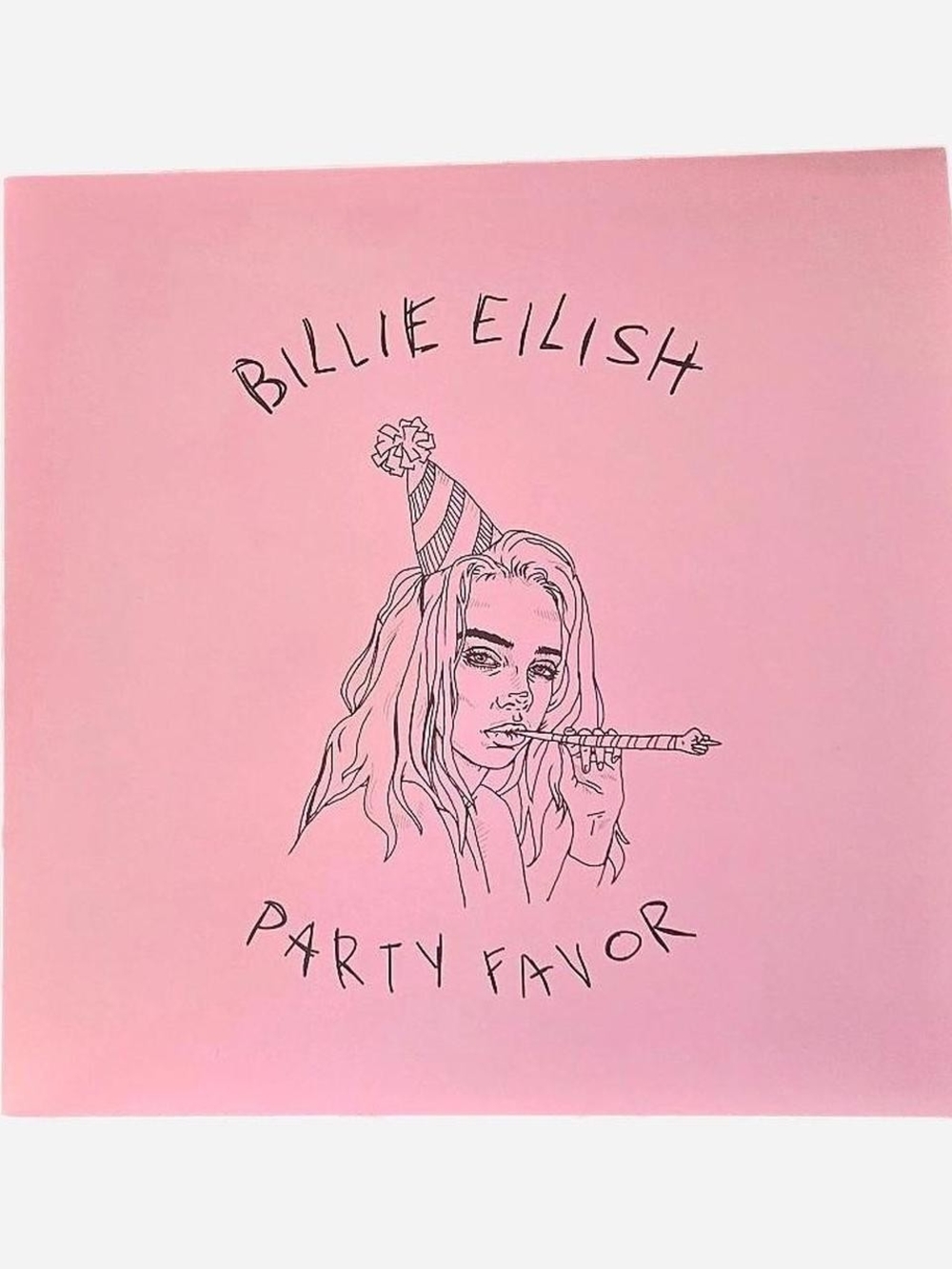 Billie Eilish 2023 repress Pink Party Favor & Hotline Bling 7" vinyl